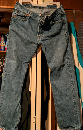 Levi men blue denim jeans - blue,